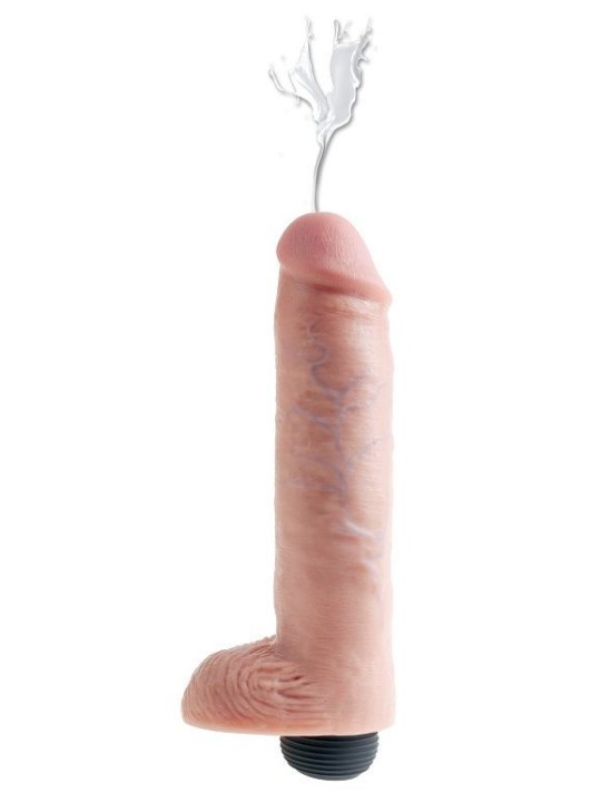 King Cock Pene Realístico Eyaculador 25.4 cm | Pene Realista