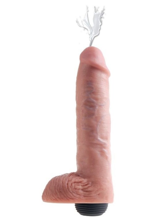 King Cock Pene Realístico Eyaculador 27.9 cm | Pene Realista