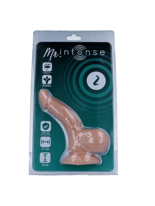 Mr Intense 2 Pene Realístico 16 x 2.7 | Consolador Realista