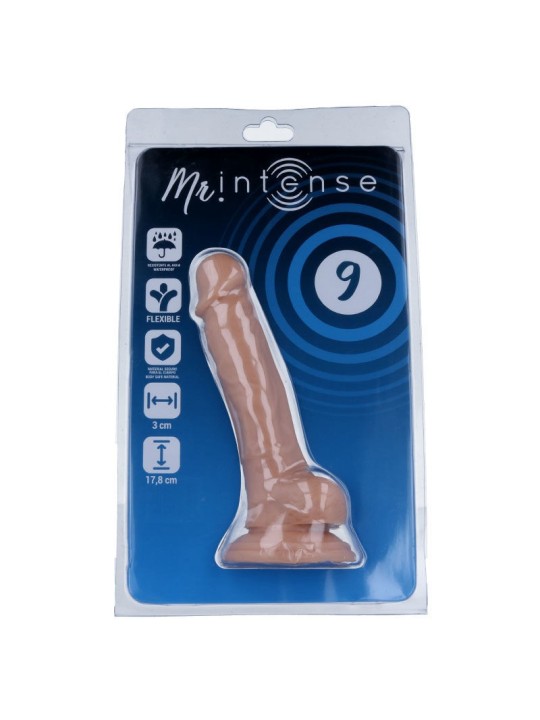 Mr Intense 9 Pene Realístico 17.8 x 3 | Consolador Realista