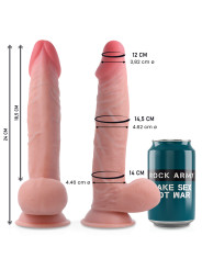 Rockarmy Dual Density Sherman Dildo | Consolador Realista