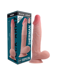 Rockarmy Dual Density Sherman Dildo | Consolador Realista