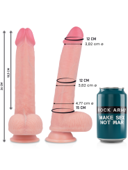 Rockarmy Liquid Silicone Dildo Premium Kingcobra | Realista