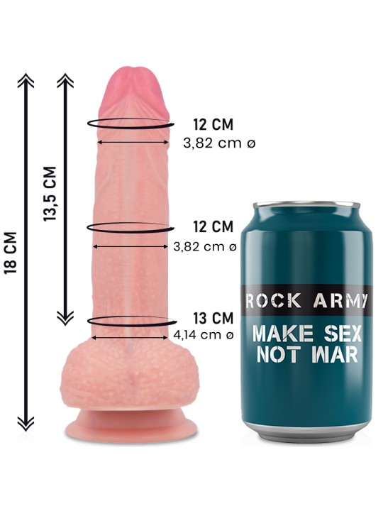 Rockarmy Liquid Silicone Dildo Premium Mustang | Realista