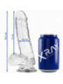 Xray Clear Dildo Realista Transparente 18.5 x 3.8 cm | Pene