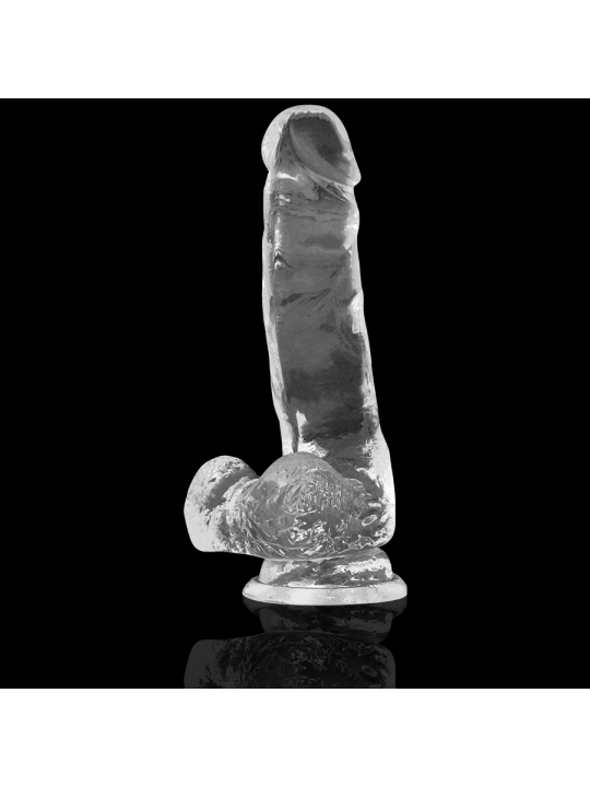 Xray Clear Dildo Realista Transparente 18.5 x 3.8 cm | Pene