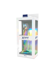 Xray Clear Dildo Transparente 19 x 4 | Consolador Realista