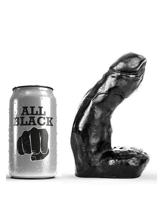 All Black Dildo Realístico 15 cm | Consolador Realista