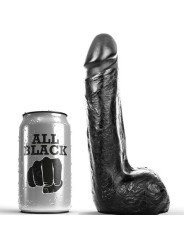 All Black Dildo Realístico Negro 20 cm | Dildo Gigante