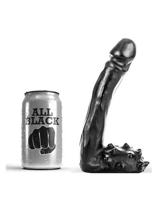 All Black Dildo Realístico 19 cm | Dildo Gigante | Pene