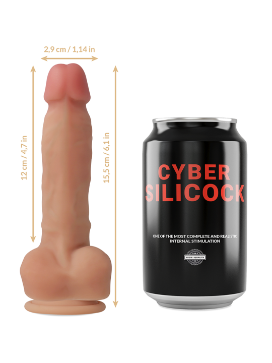 Cyber Silicock Arnés Silicona Líquida Ansel | Arnés Dildo