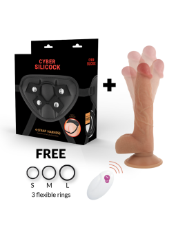 Cyber Silicock Arnés Silicona Líquida John | Arnés Dildo