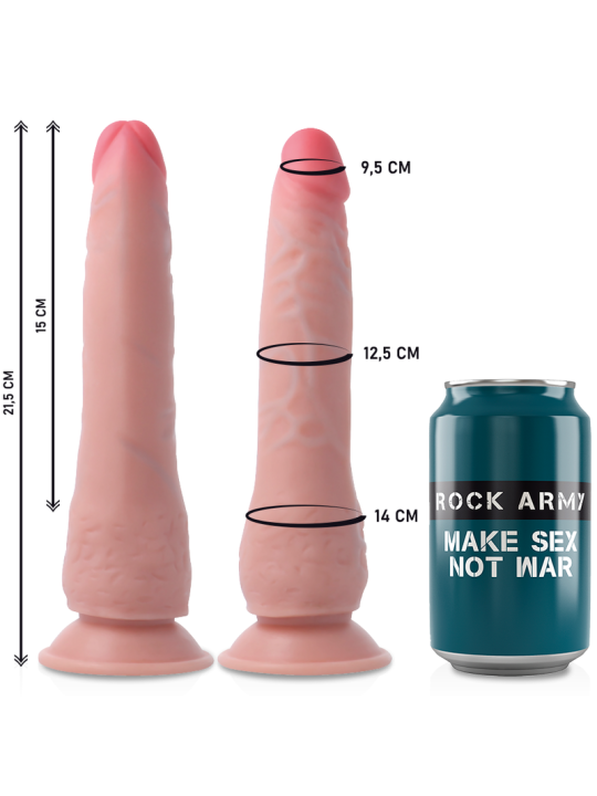 Rockarmy Arnés + Dual Density Crusader Dildo | Arnés Dildo