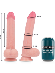 Rockarmy Arnés Liquid Silicone Dildo Kingcobra | Arnés Dildo