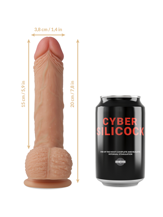 Cyber Silicock Arnés Silicona Líquida Freeman | Arnés Dildo