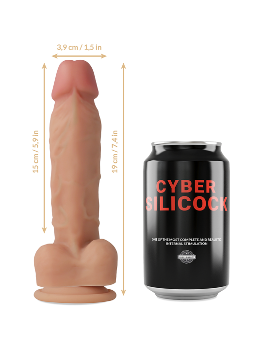 Cyber Silicock Arnés Silicona Líquida Oliver | Arnés Dildo