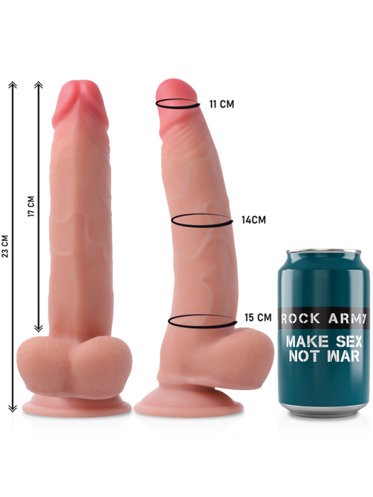 Rockarmy Arnés + Dual Density Leopard Dildo | Arnés Dildo