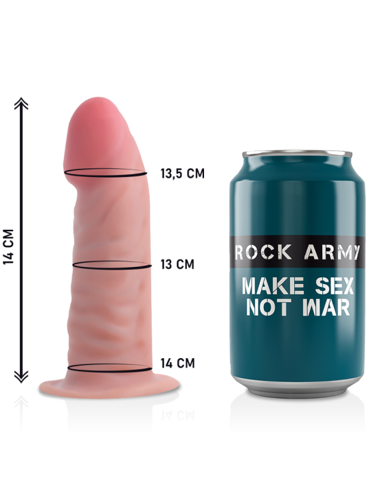 Rockarmy Arnés + Dual Density Tiger Dildo | Arnés Dildo