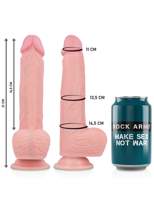 Rockarmy Arnés Liquid Silicone Dildo Spitfire | Arnés Dildo