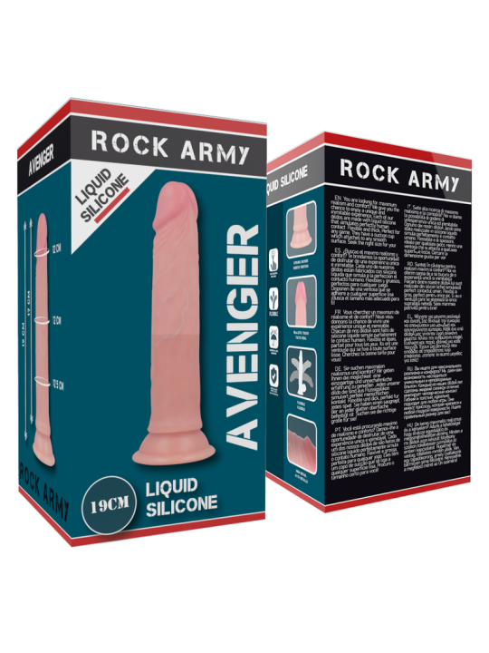 Rockarmy Harness + Liquid Silicone Dildo | Arnés Dildo