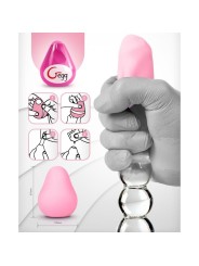 Gvibe Huevo Masturbador Texturado Rosa | Huevo Masturbador