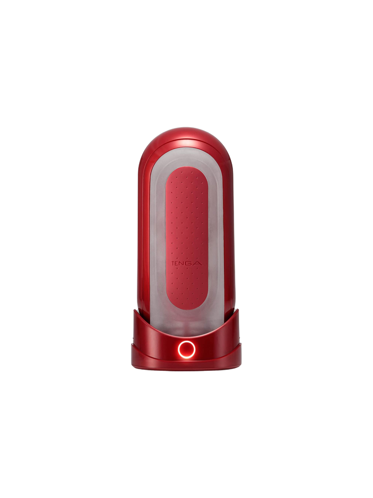 Tenga Flip 0 (Zero) Rojo Con Calentador | Vibrador Masculino