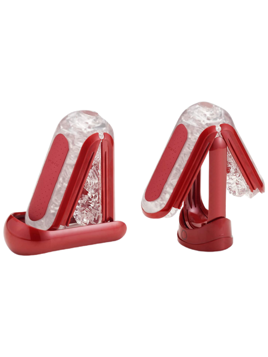 Tenga Flip 0 (Zero) Rojo Con Calentador | Vibrador Masculino