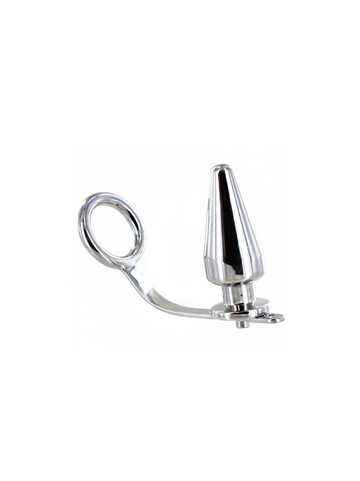 Metalhard Anillo Acero Con Plug Anal | Anillo Anal | Pene