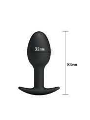 Pretty Love Plug Anal Silicona 6.5 cm Negro | Plug Anal