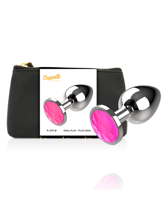 Coquette Plug Anal De Metal Talla L | Joya Anal | Plug