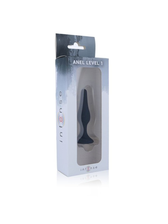 Intense Anal Level 1 10.5 cm Negro | Plug Anal