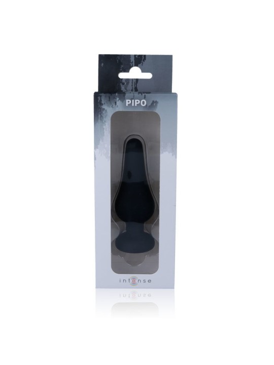 Intense Anal Plug Pipo L Silicone Negro 13 cm | Plug Anal