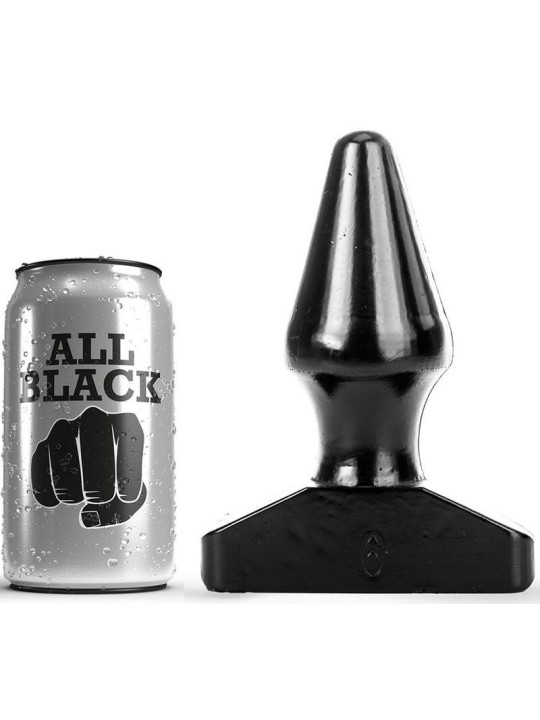 All Black Plug Anal 15.5 cm | BDSM Anal Vaginal
