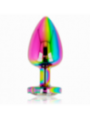 Ohmama Plug Anal Corazón Iridiscente Talla L | Joya Anal