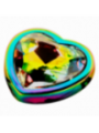 Ohmama Plug Anal Corazón Iridiscente Talla L | Joya Anal