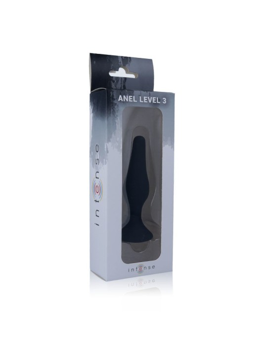 Intense Anal Level 3 12.5 cm Negro | Plug Anal