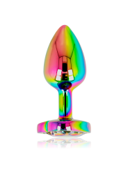 Ohmama Plug Anal Corazón Iridiscente Talla S | Joya Anal