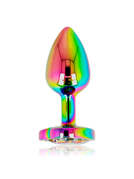 Ohmama Plug Anal Corazón Iridiscente Talla S | Joya Anal
