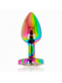 Ohmama Plug Anal Corazón Iridiscente Talla S | Joya Anal
