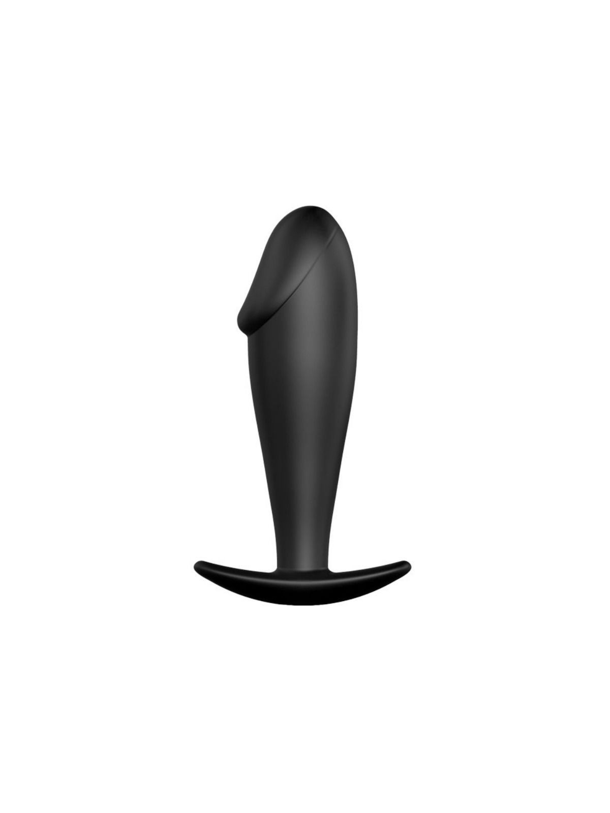 Pretty Love Plug Anal Silicona Forma Pene Negro | Plug Anal