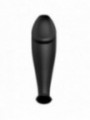 Pretty Love Plug Anal Silicona Forma Pene Negro | Plug Anal