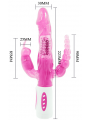 Baile Pretty Bunny Triple Vibrador Rotador | Conejito