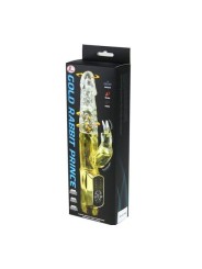 Vibrador Rabbit Gold Lover - Comprar Conejito rotador Baile - Conejito rampante (8)