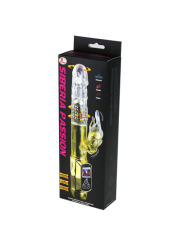 Vibrador Rabbit Gold Lover - Comprar Conejito rotador Baile - Conejito rampante (12)