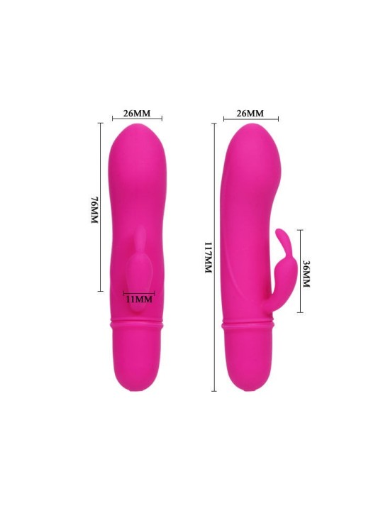 Pretty Love Flirtation Vibrador - Comprar Conejito vibrador Pretty Love - Conejito rampante (7)