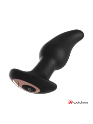 Anbiguo Plug Anal Vibrador Rotación Perlas Control Remoto