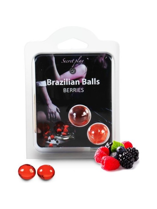 Brazilian Balls Set 2 Bolas | Lubricante Sabor | Gel