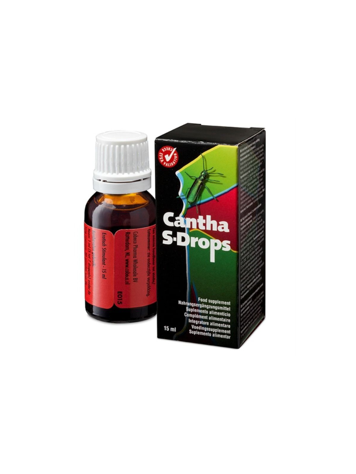 Cantha Drops Fuertes Gotas Amor | Gel Estimulante Mujer