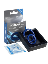 Potenz Dúo Azul Anillos Pene Pequeño (S) - Comprar Anillo silicona pene Potenzduo - Anillos de silicona pene (3)