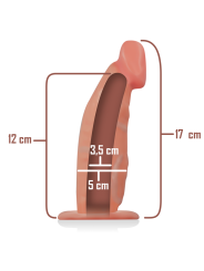 Intense Arnés Hueco Dildo 18 x 3.5 cm